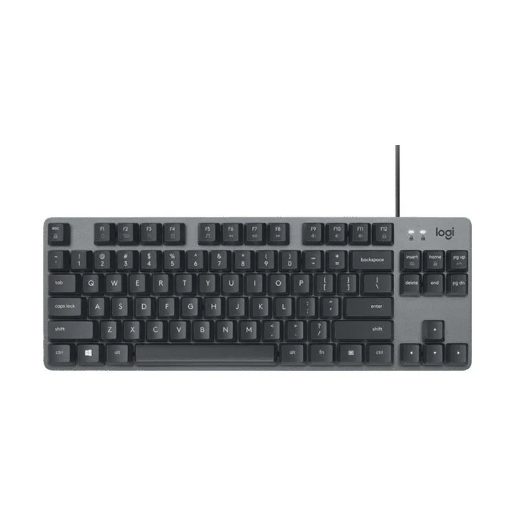 لوحة مفاتيح ميكانيكية صغيرة سلكية Logitech K835، مفتاح أخضر، مفتاح أخضر