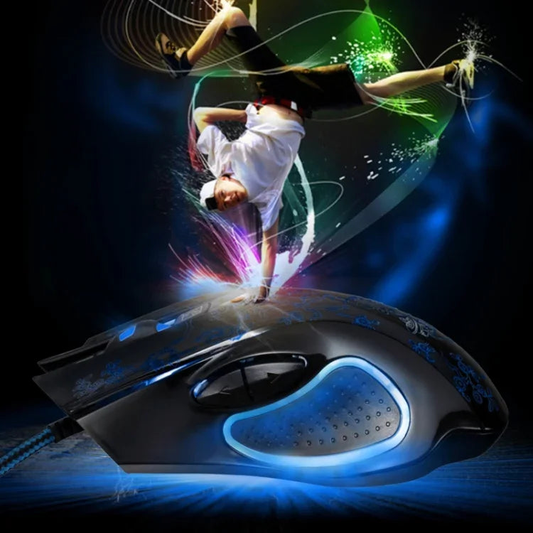 فأرة ألعاب إلكترونية بصرية سلكية USB ZGB 169 بدقة 2400 DPI مع إضاءة خلفية LED قابلة للتعديل بأربع سرعات ووزن معاكس، الطول: 1.45 م، 169 أسود، 169 أبيض