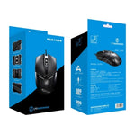 فأرة ألعاب بصرية سلكية USB Chasing Leopard 179 بدقة 1600 DPI مع إضاءة قابلة للتعديل بثلاث سرعات، الطول: 1.3 م، 179