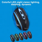 فأرة ألعاب بصرية سلكية USB Chasing Leopard 199 بدقة 1600 DPI مع إضاءة خلفية LED قابلة للتعديل بثلاث سرعات، الطول: 1.3 م، 199 أسود، 199