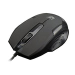 فأرة ألعاب بصرية سلكية USB Chasing Leopard 512G بتشطيب غير لامع، الطول: 1.3 م، 512G