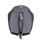 فأرة ألعاب بصرية سلكية USB Chasing Leopard 512G بتشطيب غير لامع، الطول: 1.3 م، 512G
