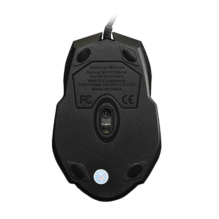 فأرة ألعاب بصرية سلكية USB Chasing Leopard 512G بتشطيب غير لامع، الطول: 1.3 م، 512G
