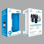 فأرة ألعاب بصرية سلكية USB صامتة Chasing Leopard K1 بدقة 1600 DPI مع إضاءة خلفية LED قابلة للتعديل بثلاث سرعات، الطول: 1.3 م