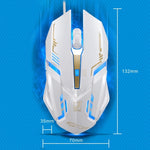 فأرة ألعاب بصرية سلكية USB Chasing Leopard V17 بدقة 2400 DPI مع نمط خطي قابل للتعديل بأربع سرعات وإضاءة LED تنفسية، الطول: 1.45 م، V17، V17 أسود نفاث