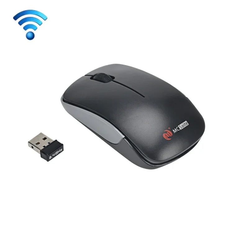 ماوس لاسلكي MC Saite MC-367 بتردد 2.4 جيجاهرتز مع مستقبل USB للكمبيوتر واللابتوب