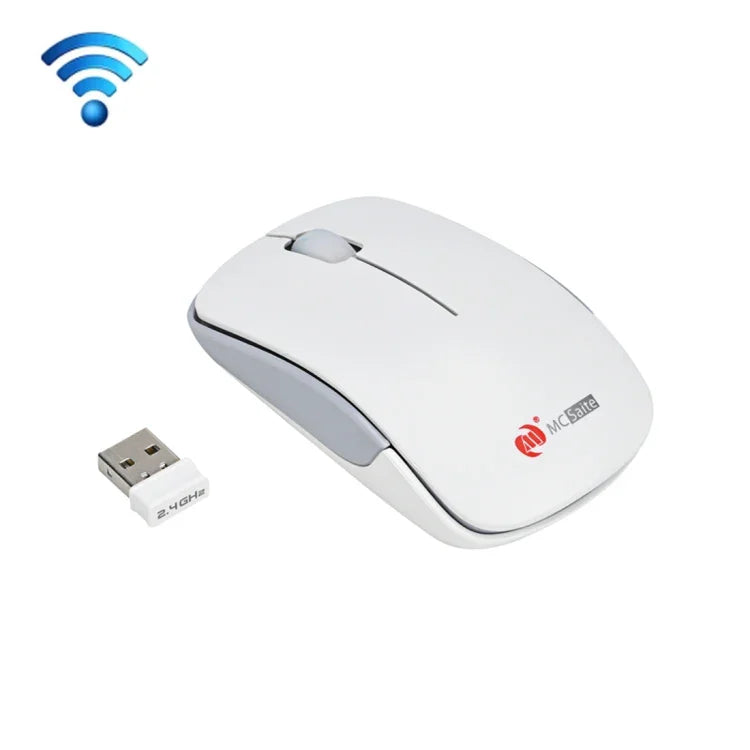 ماوس لاسلكي MC Saite MC-367 بتردد 2.4 جيجاهرتز مع مستقبل USB للكمبيوتر واللابتوب