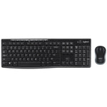 مجموعة لوحة مفاتيح وماوس لاسلكية Logitech MK270 بتردد 2.4 جيجاهرتز