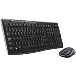 مجموعة لوحة مفاتيح وماوس لاسلكية Logitech MK270 بتردد 2.4 جيجاهرتز
