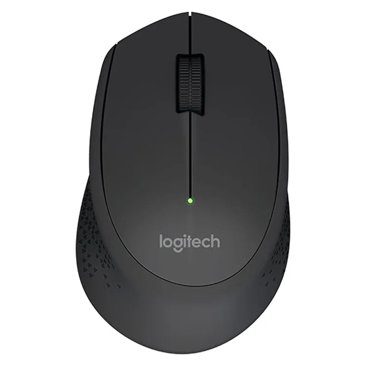 ماوس بصري لاسلكي Logitech M280 بتردد 2.4 جيجاهرتز مع 3 أزرار ودقة 1000 DPI، مدى لاسلكي: 10 متر