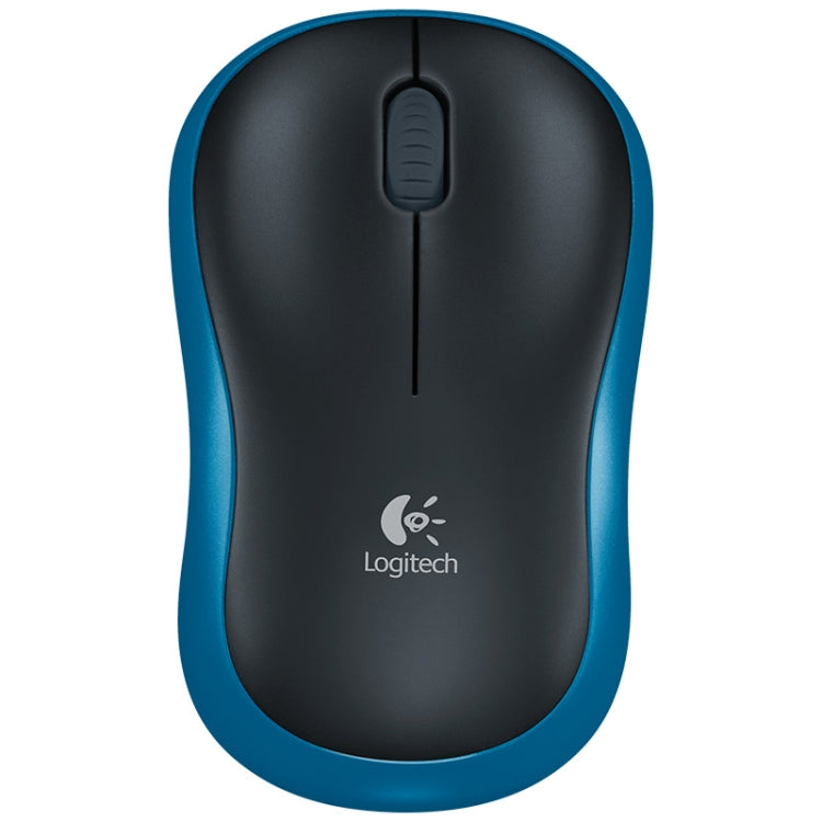 ماوس بصري لاسلكي Logitech M185 بتردد 2.4 جيجاهرتز مع 3 أزرار ودقة 1000 DPI، مدى لاسلكي: 10 متر