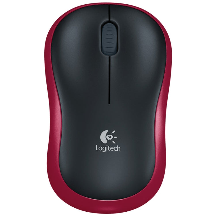 ماوس بصري لاسلكي Logitech M185 بتردد 2.4 جيجاهرتز مع 3 أزرار ودقة 1000 DPI، مدى لاسلكي: 10 متر