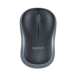 ماوس لاسلكي Logitech M186 موفر للطاقة للاستخدام المكتبي مع USB للابتوب والكمبيوتر المكتبي، عالمي