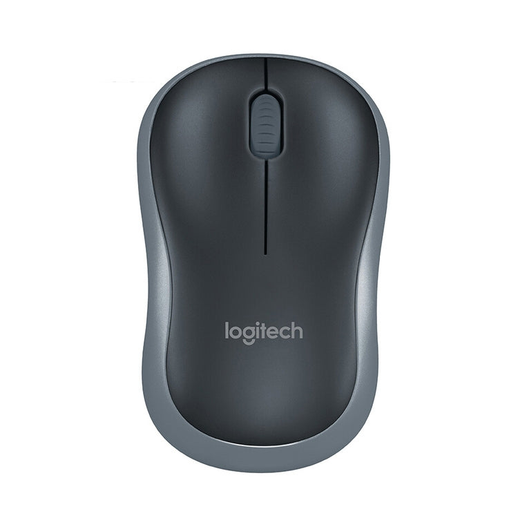 ماوس لاسلكي Logitech M186 موفر للطاقة للاستخدام المكتبي مع USB للابتوب والكمبيوتر المكتبي، عالمي
