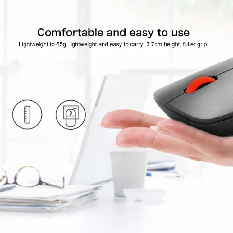 ماوس لاسلكي بسيط كلاسيكي من لينوفو thinkplus، WL100