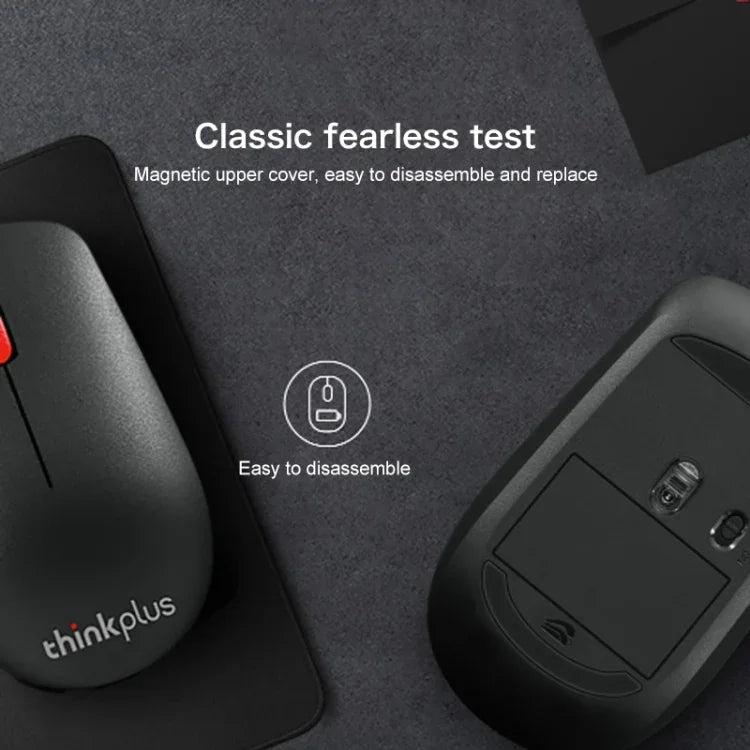 ماوس لاسلكي بسيط كلاسيكي من لينوفو thinkplus، WL100