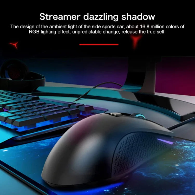 ماوس ألعاب سلكي من لينوفو HEADSHOT Gaming Engine، HEADSHOT