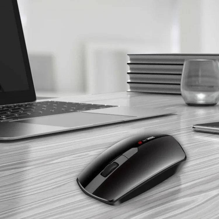 ماوس بصري لاسلكي قابل للتعديل بثلاث سرعات بدقة 1600 DPI مع 4 أزرار من MCSaite MC-369AG USB-C / Type-C