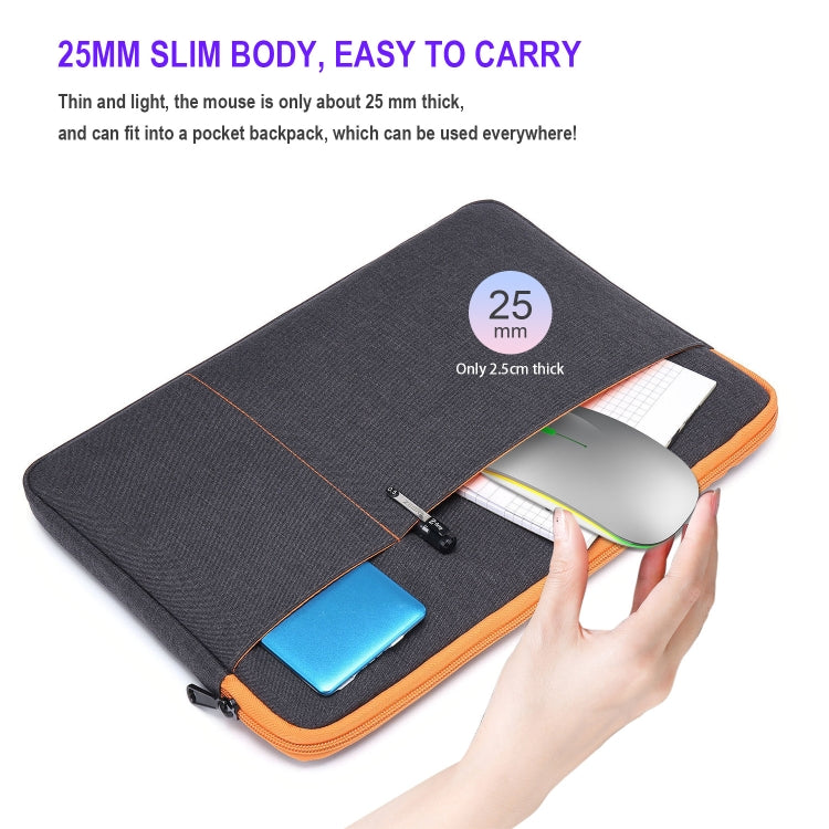 ماوس لاسلكي صامت ملون 4 أزرار 2.4G من HXSJ M40