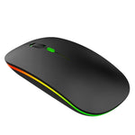 ماوس لاسلكي صامت ملون 4 أزرار 2.4G من HXSJ M40
