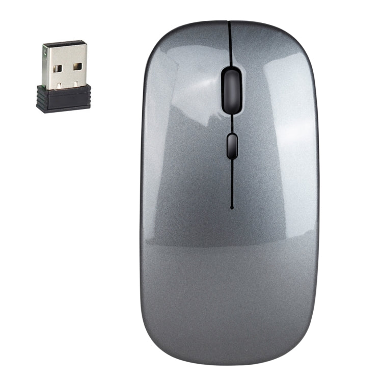 ماوس بصري لاسلكي صامت قابل للتعديل بثلاث سرعات بدقة 1600 DPI 2.4GHz من HXSJ M80، ذهبي، ذهبي وردي، فضي، أبيض، أسود، رمادي