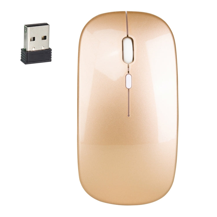 ماوس بصري لاسلكي صامت قابل للتعديل بثلاث سرعات بدقة 1600 DPI 2.4GHz من HXSJ M80، ذهبي، ذهبي وردي، فضي، أبيض، أسود، رمادي