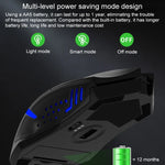 فأرة ألعاب لاسلكية صامتة ET X-08 بعدد 7 مفاتيح بدقة 2400 DPI و2.4G مع مستقبل USB وإضاءة خلفية ملونة