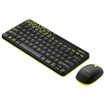 مجموعة لوحة مفاتيح وفأرة لاسلكية Logitech MK240 Nano