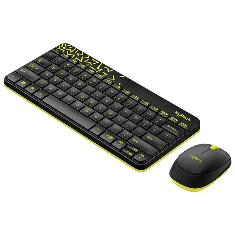 مجموعة لوحة مفاتيح وفأرة لاسلكية Logitech MK240 Nano