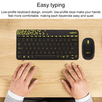 مجموعة لوحة مفاتيح وفأرة لاسلكية Logitech MK240 Nano