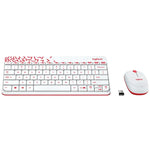 مجموعة لوحة مفاتيح وفأرة لاسلكية Logitech MK240 Nano