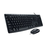 مجموعة لوحة مفاتيح وفأرة سلكية Logitech MK200