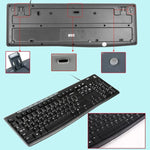 مجموعة لوحة مفاتيح وفأرة سلكية Logitech MK200
