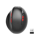 HXSJ T33 ماوس بصري لاسلكي مريح 2.4 جيجاهرتز للكمبيوتر المحمول