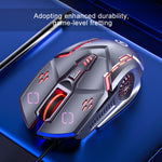 YINDIAO G5 ماوس ألعاب سلكي بإضاءة RGB قابلة للتعديل بدقة 3200 DPI و6 أزرار، G5 أسود، G5 أبيض
