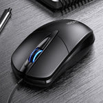 YINDIAO G2 ماوس أعمال سلكي بإضاءة RGB و3 أزرار بدقة 1000 DPI