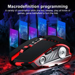 GM20 ماوس ألعاب سلكي بإضاءة RGB قابلة للتعديل بدقة 3200 DPI و7 أزرار، GM20 أسود، GM20 أبيض