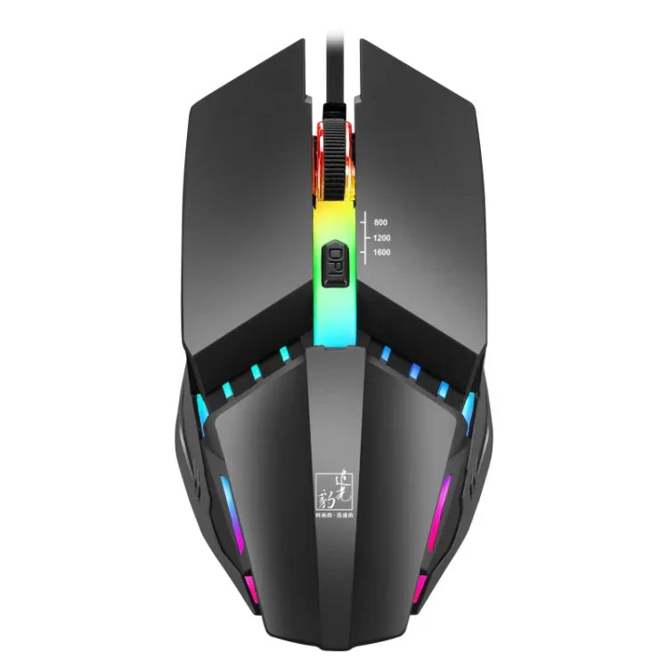 ZGB K3 ماوس ألعاب سلكي بإضاءة RGB USB