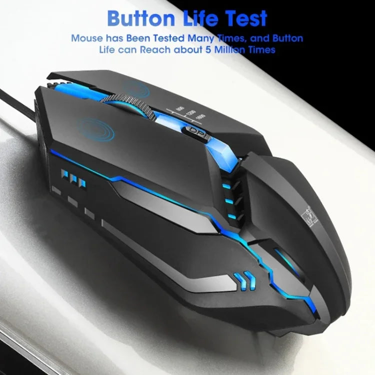 ZGB K3 ماوس ألعاب سلكي بإضاءة RGB USB