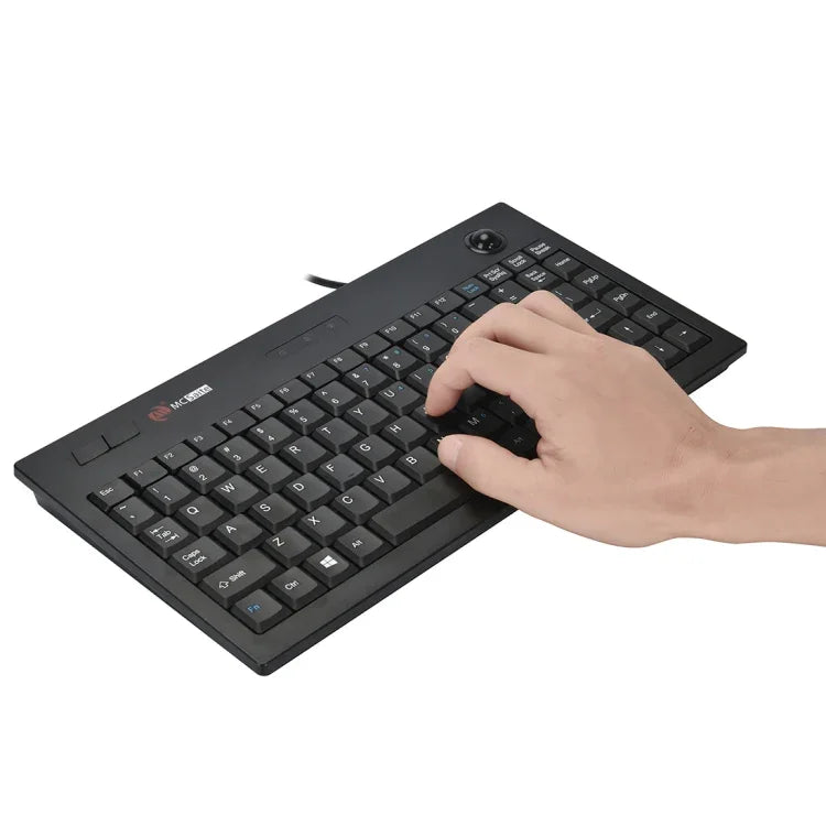 لوحة مفاتيح كمبيوتر متعددة الوسائط سلكية MC Saite MC-9712 بعدد 88 مفتاح مع كرة تتبع لنظام ويندوز، MC-9712