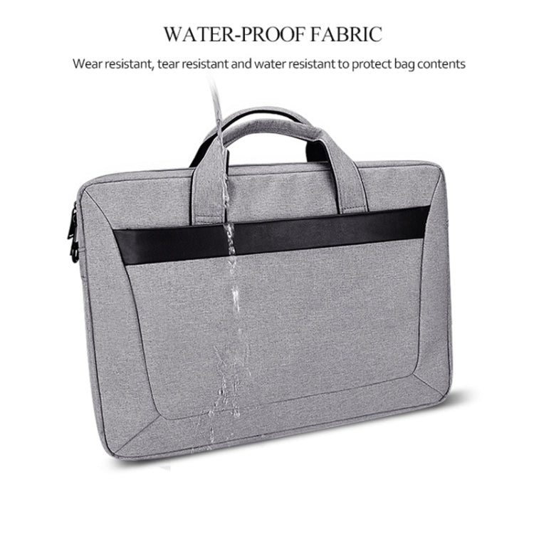 DJ06 Oxford Cloth Waterproof Wear-resistant Portable Expandable Laptop Bag for 15.4 inch Laptops, with Detachable Shoulder Strap, 15.4 inch