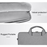 ST01S Waterproof Oxford Cloth Hidden Portable Strap One-shoulder Handbag for 14.1 inch Laptops, ST01S 14.1 inch Navy Blue, ST01S 14.1 inch Black, ST01S 14.1 inch Pink, ST01S 14.1 inch Light Grey, ST01S 14.1 inch Dark Gray
