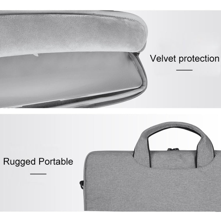 ST01S Waterproof Oxford Cloth Hidden Portable Strap One-shoulder Handbag for 14.1 inch Laptops, ST01S 14.1 inch Navy Blue, ST01S 14.1 inch Black, ST01S 14.1 inch Pink, ST01S 14.1 inch Light Grey, ST01S 14.1 inch Dark Gray