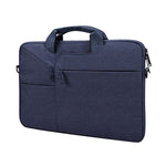ST02S Waterproof Tear Resistance Hidden Portable Strap One-shoulder Handbag for 14.1 inch Laptops, with Suitcase Belt, ST02S 14.1 inch Navy Blue, ST02S 14.1 inch Black, ST02S 14.1 inch Dark Gray, ST02S 14.1 inch Pink, ST02S 14.1 inch Light Grey