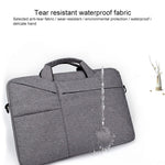 ST02S Waterproof Tear Resistance Hidden Portable Strap One-shoulder Handbag for 14.1 inch Laptops, with Suitcase Belt, ST02S 14.1 inch Navy Blue, ST02S 14.1 inch Black, ST02S 14.1 inch Dark Gray, ST02S 14.1 inch Pink, ST02S 14.1 inch Light Grey