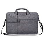 ST02S Waterproof Tear Resistance Hidden Portable Strap One-shoulder Handbag for 15.6 inch Laptops, with Suitcase Belt, ST02S 15.6 inch Navy Blue, ST02S 15.6 inch Black, ST02S 15.6 inch Dark Gray, ST02S 15.6 inch Pink, ST02S 15.6 inch Light Grey
