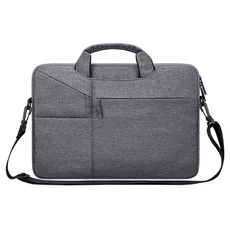 ST02S Waterproof Tear Resistance Hidden Portable Strap One-shoulder Handbag for 15.6 inch Laptops, with Suitcase Belt, ST02S 15.6 inch Navy Blue, ST02S 15.6 inch Black, ST02S 15.6 inch Dark Gray, ST02S 15.6 inch Pink, ST02S 15.6 inch Light Grey