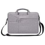 ST02S Waterproof Tear Resistance Hidden Portable Strap One-shoulder Handbag for 15.6 inch Laptops, with Suitcase Belt, ST02S 15.6 inch Navy Blue, ST02S 15.6 inch Black, ST02S 15.6 inch Dark Gray, ST02S 15.6 inch Pink, ST02S 15.6 inch Light Grey