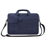 ST02S Waterproof Tear Resistance Hidden Portable Strap One-shoulder Handbag for 15.6 inch Laptops, with Suitcase Belt, ST02S 15.6 inch Navy Blue, ST02S 15.6 inch Black, ST02S 15.6 inch Dark Gray, ST02S 15.6 inch Pink, ST02S 15.6 inch Light Grey