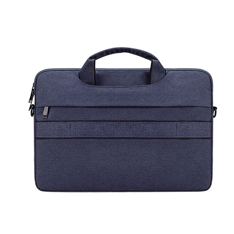 ST02S Waterproof Tear Resistance Hidden Portable Strap One-shoulder Handbag for 15.6 inch Laptops, with Suitcase Belt, ST02S 15.6 inch Navy Blue, ST02S 15.6 inch Black, ST02S 15.6 inch Dark Gray, ST02S 15.6 inch Pink, ST02S 15.6 inch Light Grey